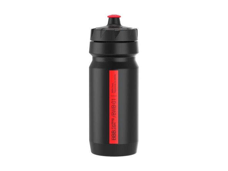 BBB CompTank Water Bottle Black and Red click to zoom image