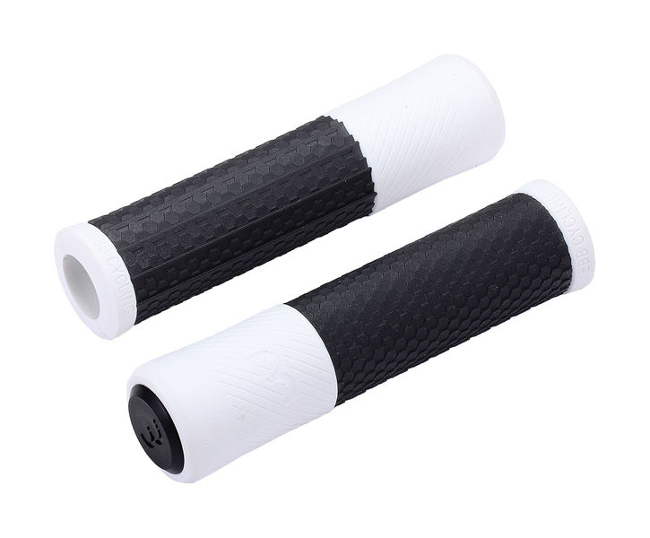 BBB Viper Grips Black, White 130mm click to zoom image