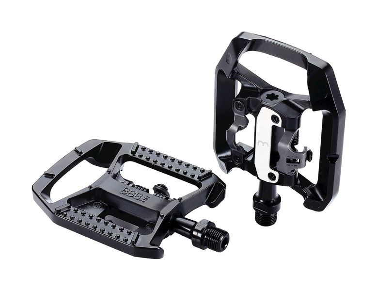 BBB DualChoice Two Function Clipless and Flat MTB Pedals click to zoom image