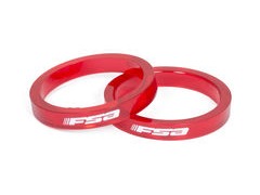 FSA Polycarbonate Headset Spacers 5mm x10 1.1/8" 1.1/8", 5mm x10 "Red, Grey"  click to zoom image