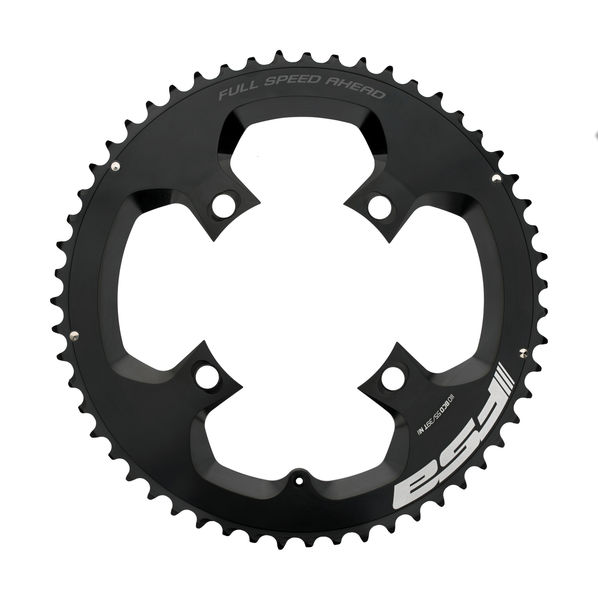 FSA Powerbox Carbon Road Chainring 2x11 Black 110BCD, 50T click to zoom image