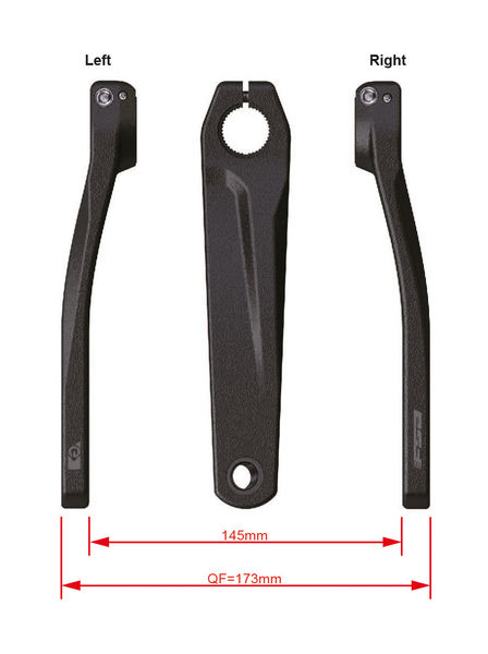 FSA Shimano Steps Ebike Chainset CK-752 click to zoom image