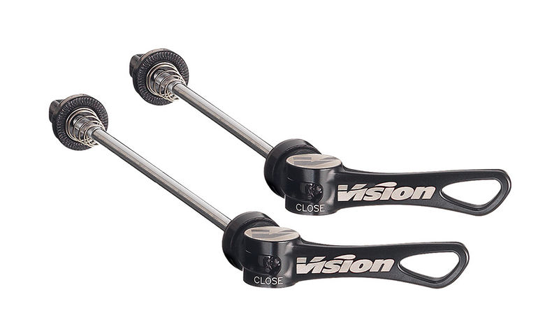 Vision QR-65 Alloy Skewer Set 9mm, Front and Rear Set click to zoom image