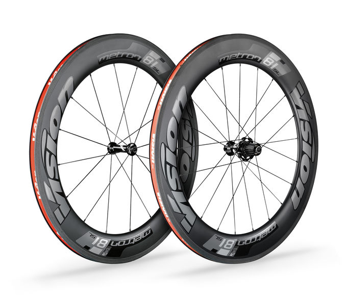 Vision Metron 81 SL Road Wheelset Clincher Tubeless Ready, 6 Bolt, Shimano 11 click to zoom image