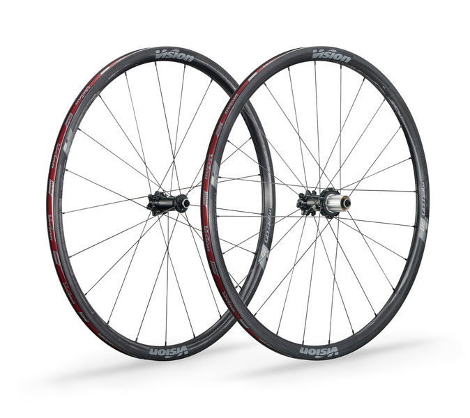 Vision Metron 30 SL Disc Carbon Road Wheelset 6 Bolt 6 Bolt, Clincher Tubless Ready, XDR click to zoom image