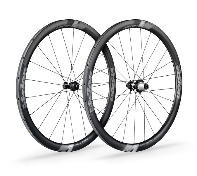 Vision Metron 40 SL Disc Carbon Road Wheelset Centrelock Tubular, XDR click to zoom image