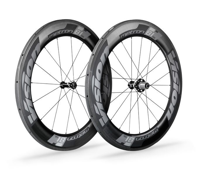 Vision Metron 81 SL Carbon Road Wheelset Tubular, XDR click to zoom image
