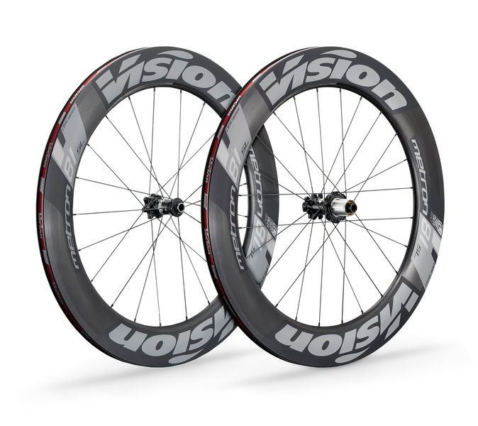 Vision Metron 81 SL Disc Carbon Road Wheelset Centre Lock Tubular, CentreLock, XDR click to zoom image