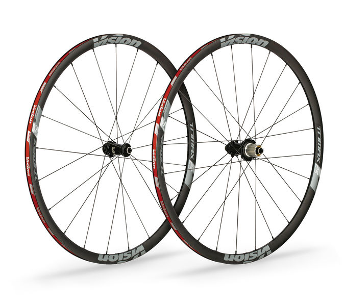 Vision TriMax 25 Disc Road Wheelset Tubeless Ready, Shimano 11, Centre Lock click to zoom image