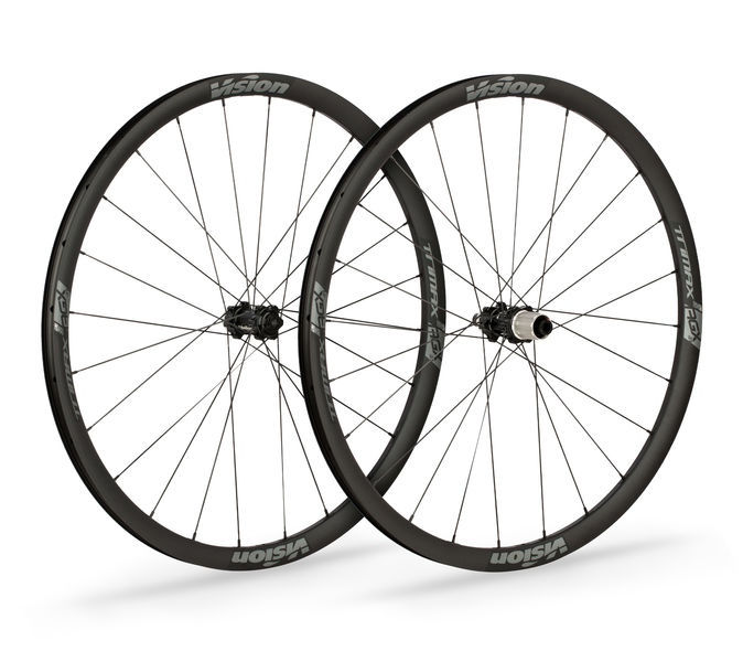 Vision TriMax AGX Disc Gravel Wheelset Tubeless Ready, XDR, 6 Bolt click to zoom image