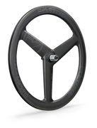 Vision Metron 3-Spoke Disc Carbon Road Rear Wheel Tubeless Ready, Center Lock 