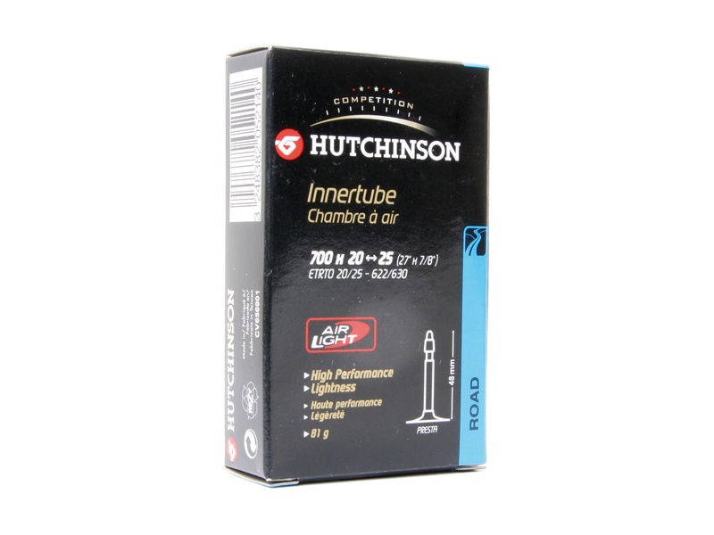 Hutchinson Air Light Road Tube     700 x 20 - 25, 48mm Presta click to zoom image
