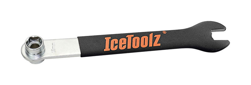 IceToolz Pedal and Axle Wrench 14 and 15mm click to zoom image