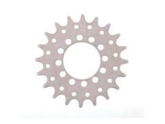 Problem Solvers Disc Mount Fixed Sprocket 20T Silver  click to zoom image