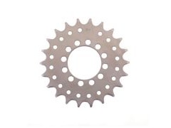 Problem Solvers Disc Mount Fixed Sprocket 22T Silver  click to zoom image