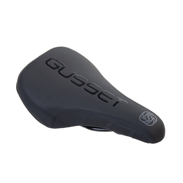 Gusset S2 FR Freeride/DH Saddle, PU cover with added grip. Chromo rails click to zoom image