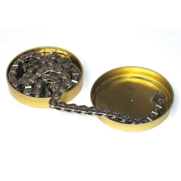 Gusset Slink Plated Chain Chrome 3/32" click to zoom image