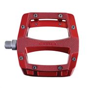 Gusset Slim Jim Pedals 9/16" 9/16" Bright Red  click to zoom image