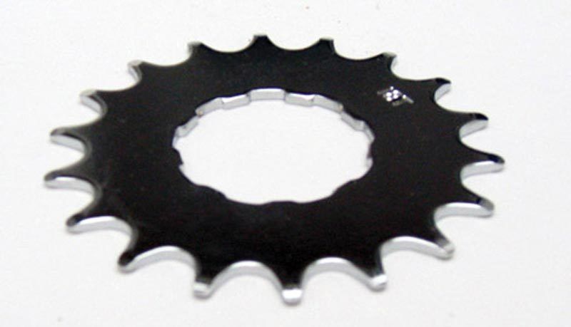 Gusset Cassette Sprockets - Single Speed 18T click to zoom image