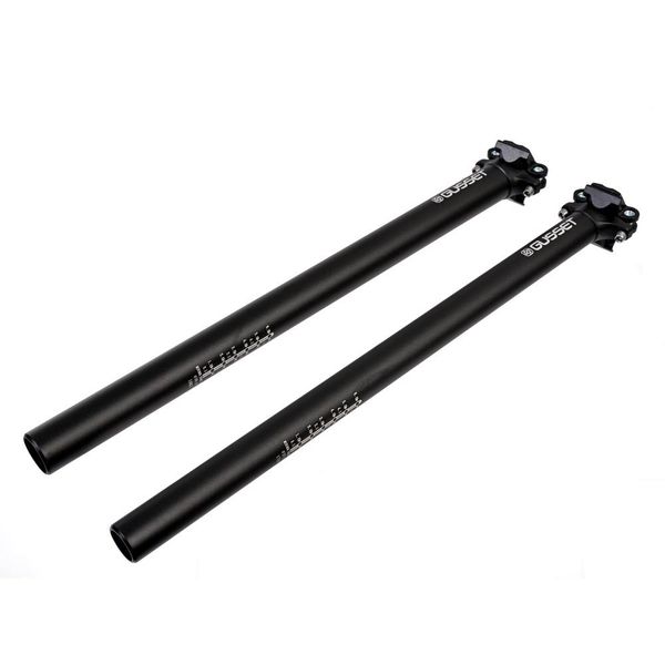 Gusset Lofty XXL Seatpost 450mm, Extra Long 6061 Alloy, Twin Bolt 31.6mm click to zoom image