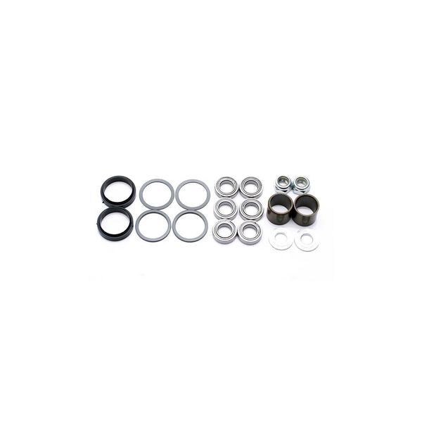 Gusset S2 Pedal Rebuild Kit S2 Rebuild kit - Includes, bearings, washers, end nuts, Orings click to zoom image