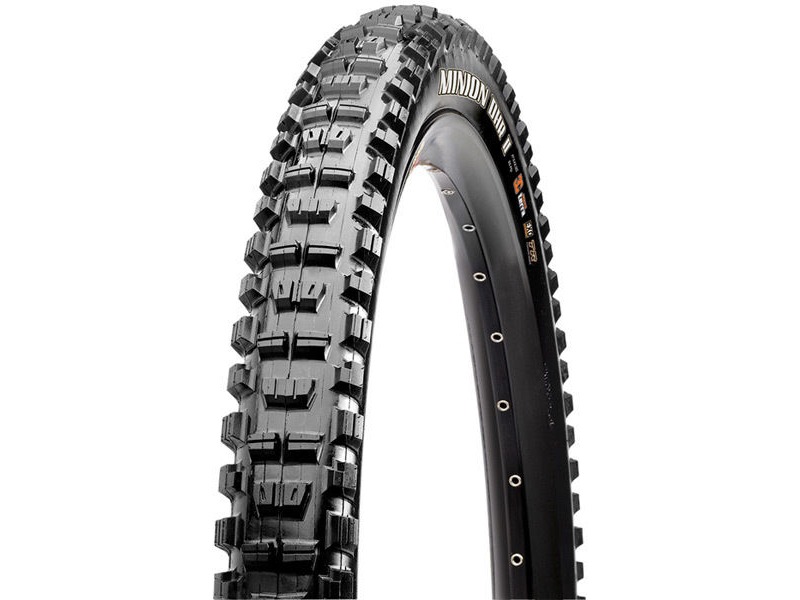 Maxxis Minion DHR II 27.5x2.8 60TPI Folding Dual Compound EXO / TR click to zoom image