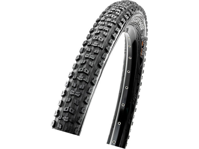 Maxxis Aggressor 27.5x2.50WT 60 TPI Folding Dual Compound EXO/TR click to zoom image
