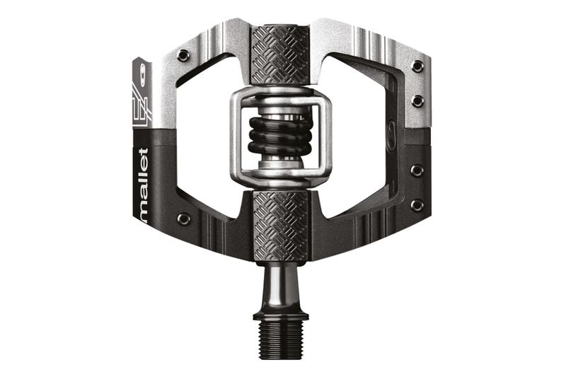 crankbrothers Mallet E Long 57mm Black/Silver click to zoom image