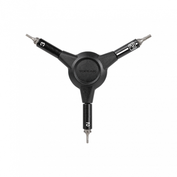 Topeak Y-Hex Speed Wrench, 2/2.5/3mm click to zoom image