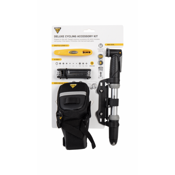 Topeak Deluxe Cycling Accessory Kit click to zoom image
