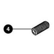 Park Tool 593 - Set Screw M10 x 1 for DAG 2, 2.2 and 3 