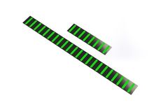 Rapid Racer Products ProGuard Bolt-on Stickers Mini Green  click to zoom image