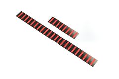 Rapid Racer Products ProGuard Bolt-on Stickers Mini Red  click to zoom image