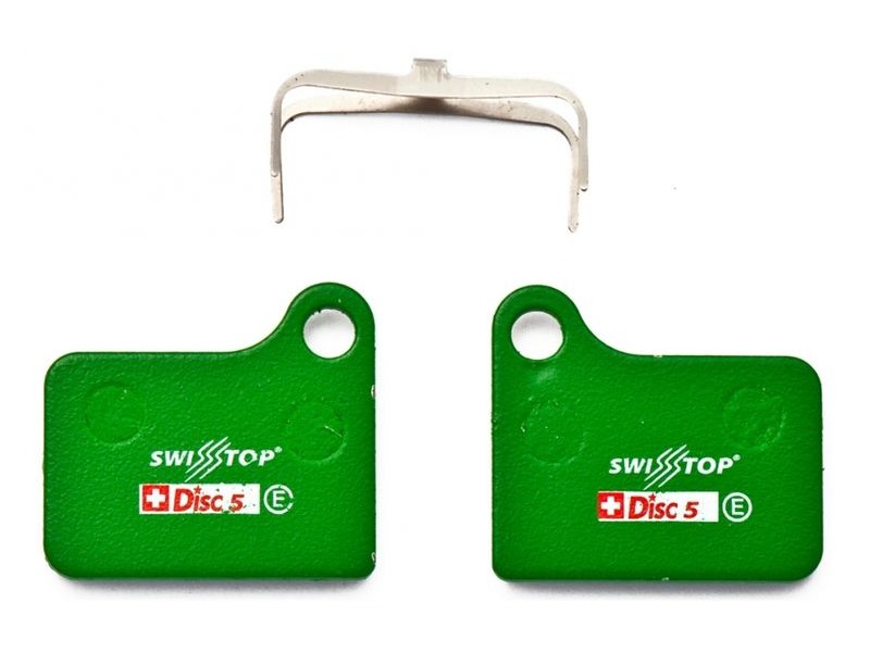 SwissStop Organic Disc Pads D5 - Shimano Deore/Nexave BR-M555 Hydraulic click to zoom image