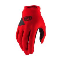 100% Ridecamp Glove Red S