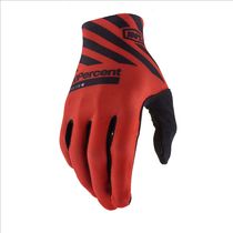 100% Celium Glove Racer Red