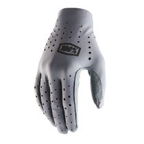 100% Sling Women's Glove Grey