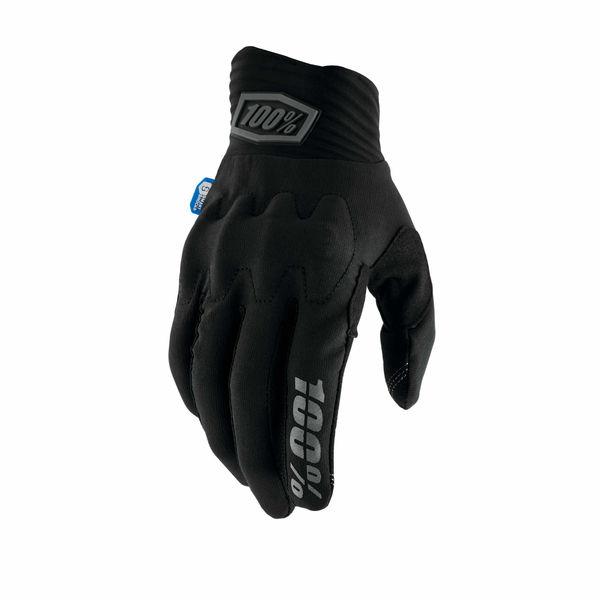 100% Cognito Smart Shock Gloves Black click to zoom image