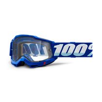 100% Accuri 2 Enduro MX Goggles Blue / Clear Lens