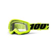 100% Strata 2 Youth Goggle Yellow / Clear Lens