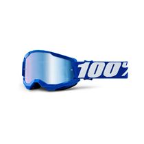 100% Strata 2 Youth Goggle Blue / Blue Mirror Lens
