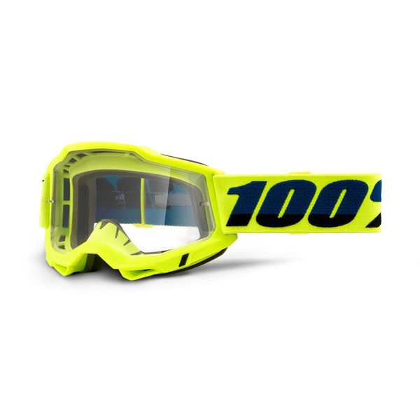 100% Accuri 2 OTG Goggle Yellow / Clear Lens click to zoom image
