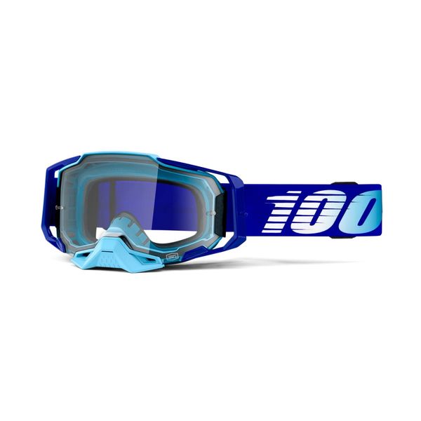 100% Armega Goggles Royal / Clear Lens click to zoom image