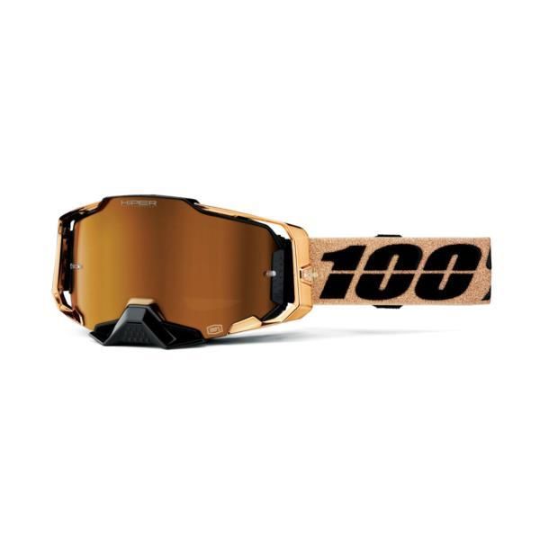 100% Armega Goggle Bronze / HiPER Mirror Bronze Multilayer Lens click to zoom image