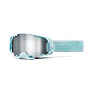 100% Armega Goggle Fargo / Mirror Silver Flash Lens 