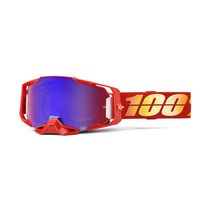 100% Armega Goggle Nuketown / Mirror Red/Blue Lens