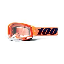100% Racecraft 2 Goggle Coral / Clear Lens