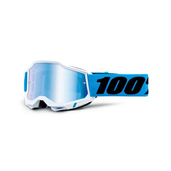 100% Accuri 2 Youth Goggle Novel / Mirror Blue Lens click to zoom image