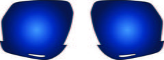 100% Norvik Replacement Lenses - Blue Multilayer Mirror 