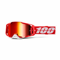 100% Armega Goggle C-Bad / Mirror Red Lens